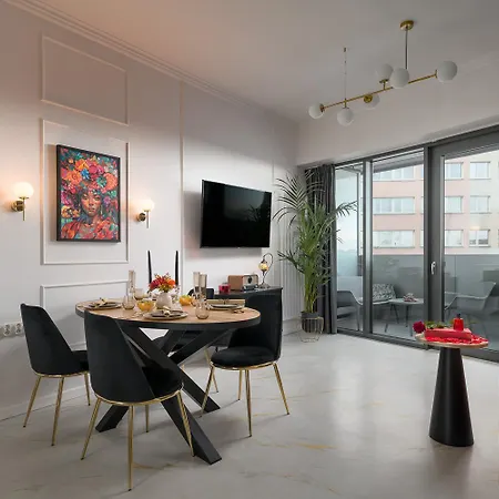 Margi Flair Private 2person Jacuzzi Hanza Tower Apartament *